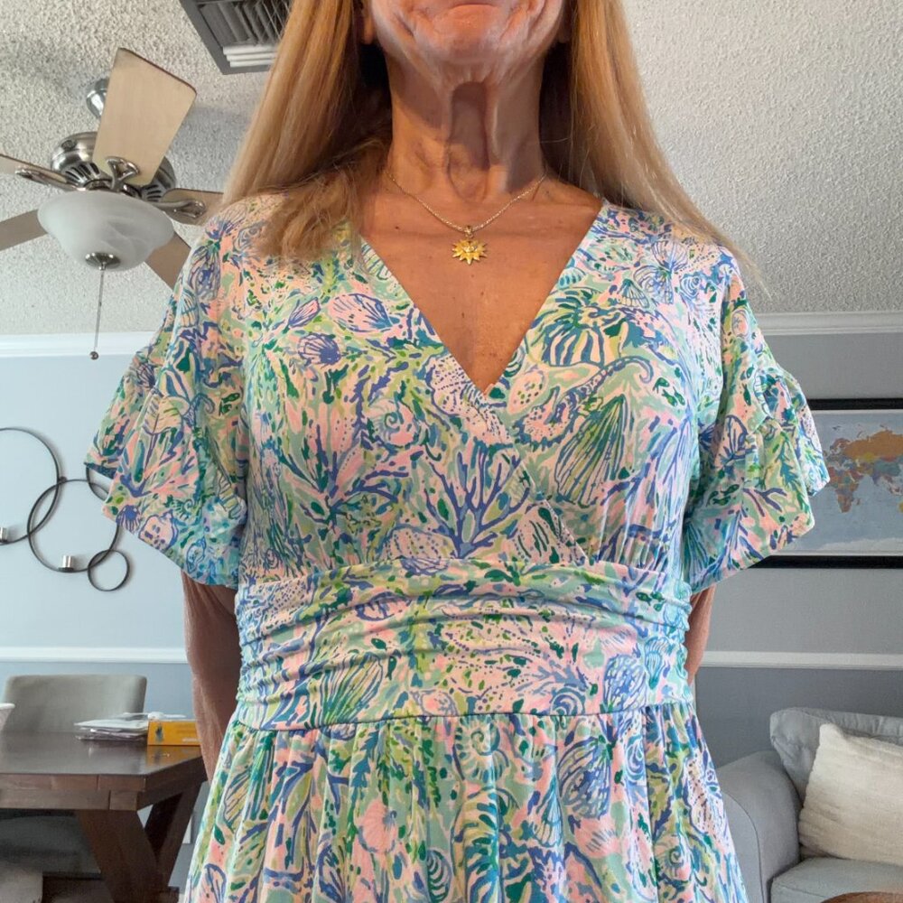 Lilly Pulitzer Juliet Midi Dress, size Medium